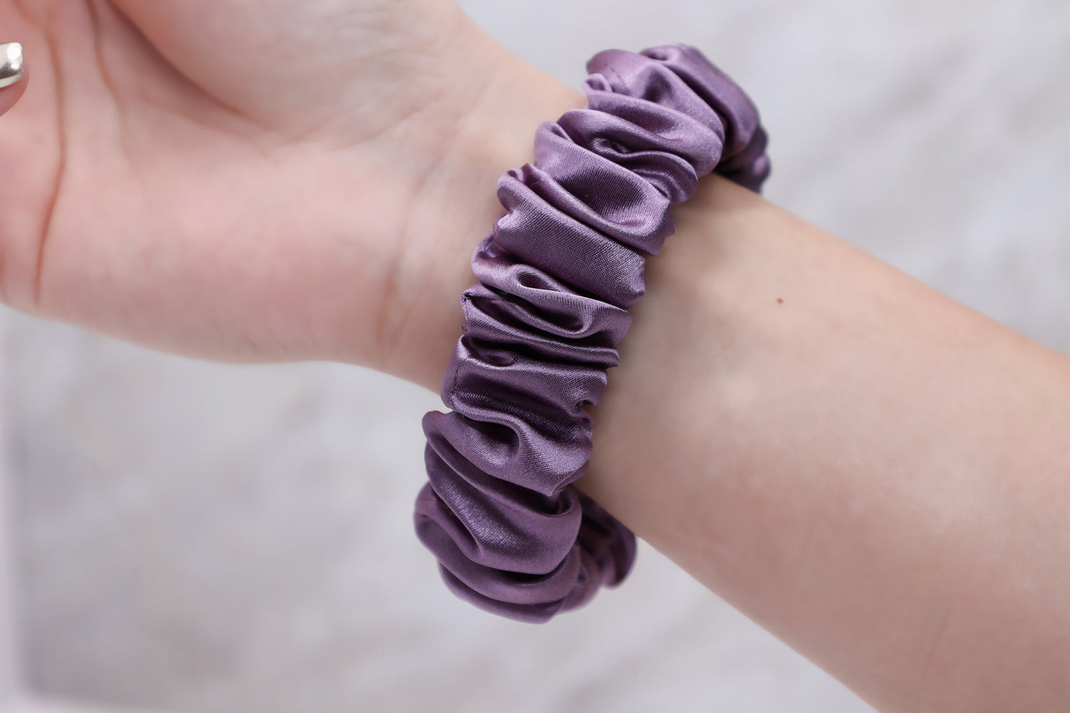 Skinny+ silk scrunchies