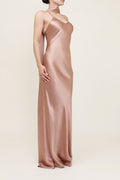 Slip Bias Gown - Blush