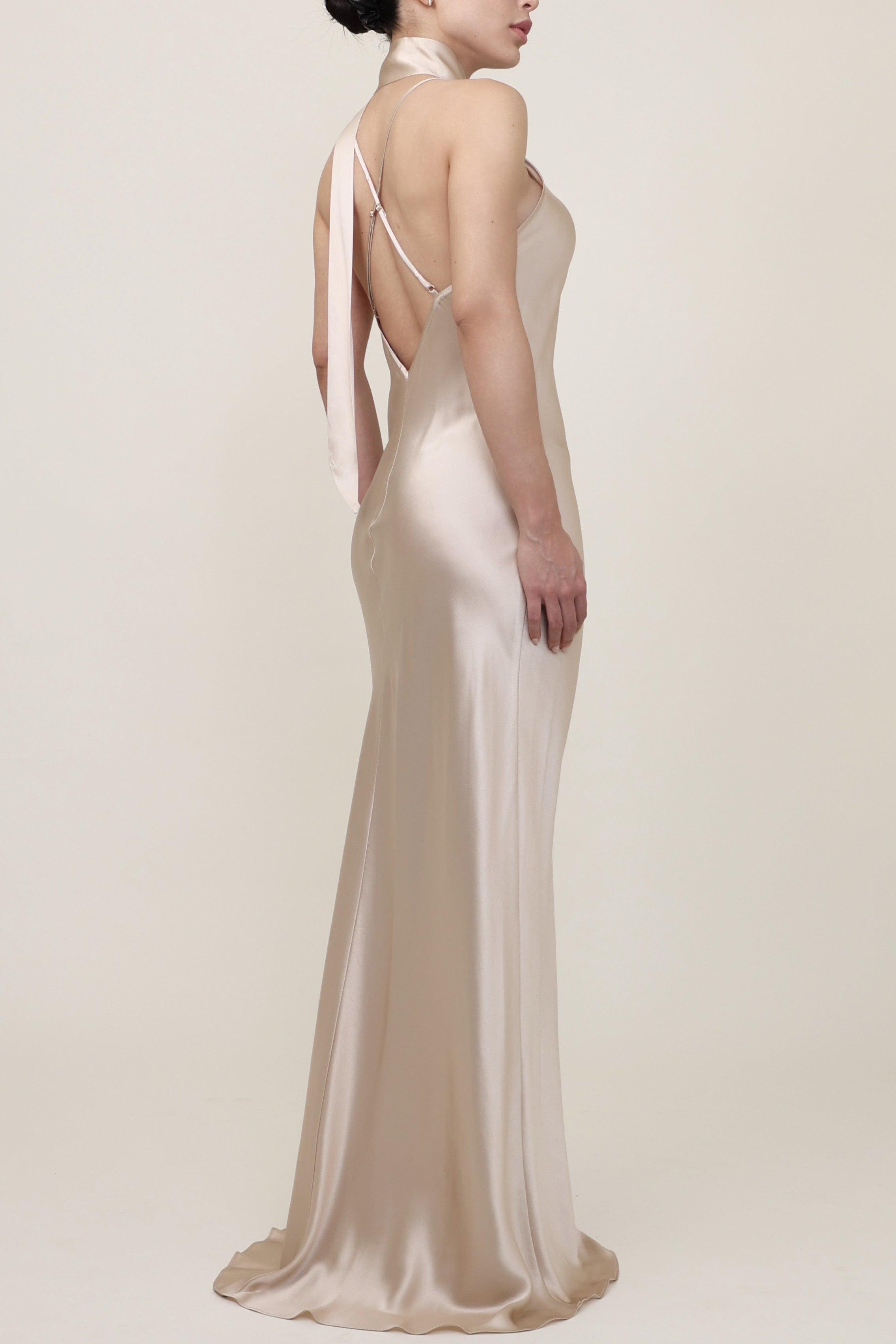 Slip Bias Gown -  Sand