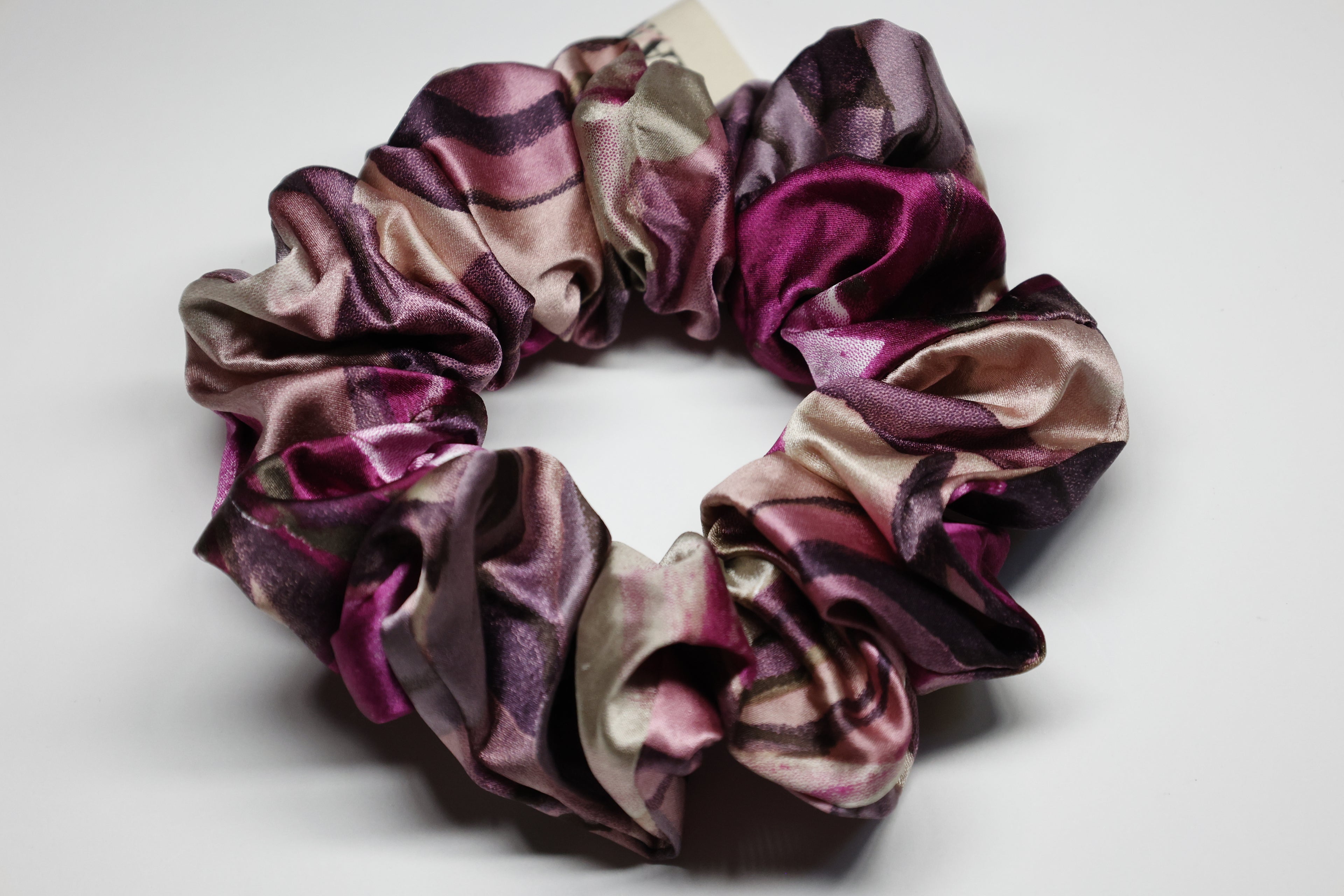 Floral Magenta Silk XL